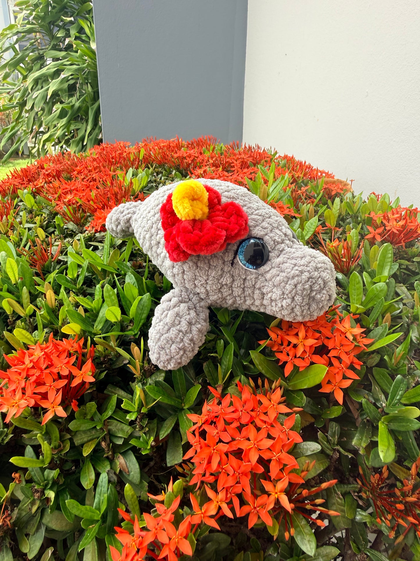 Peluche Manatí Amigurumi en Crochet | Manatí del Caribe Tejido