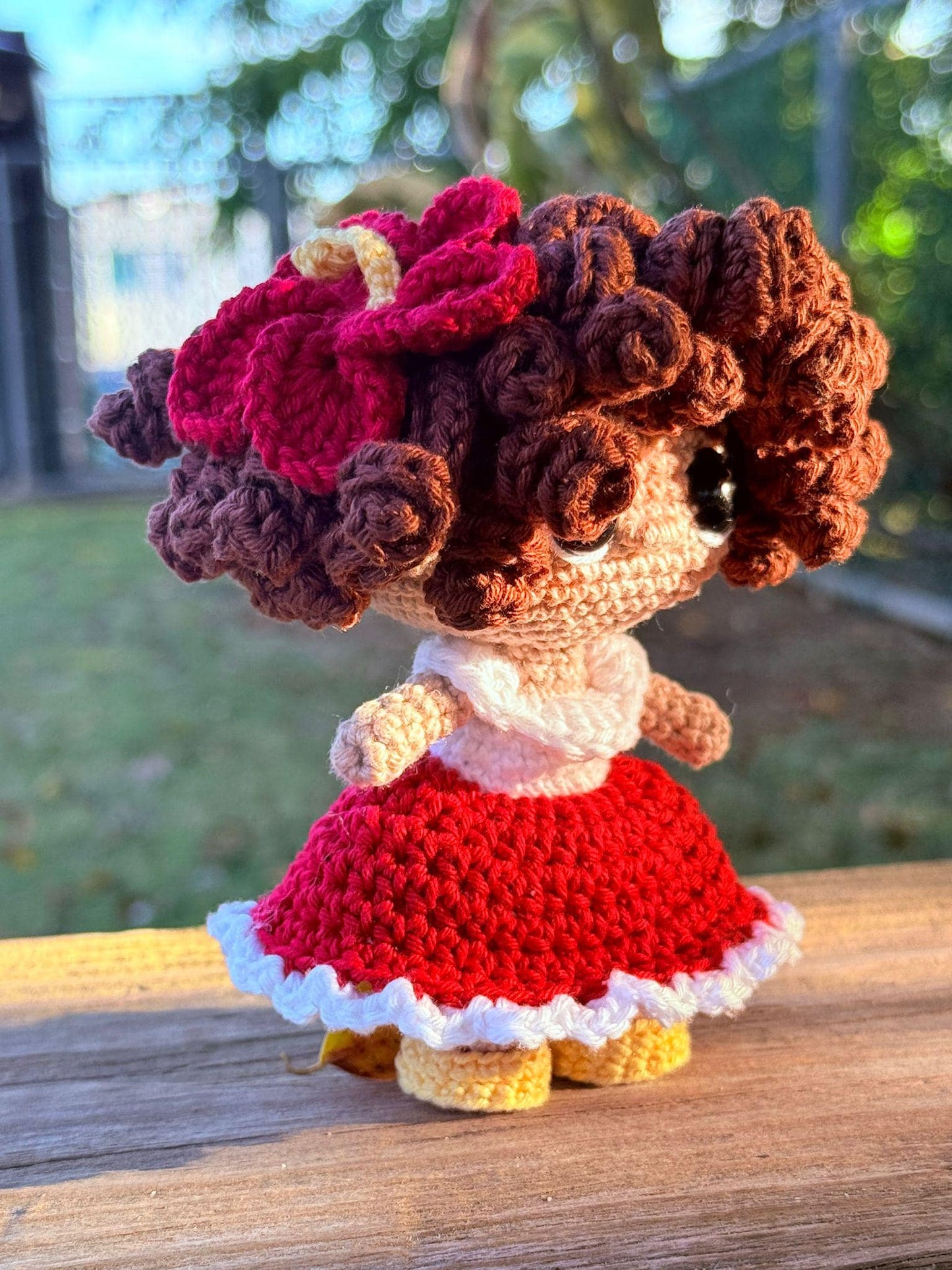 Jibara Puertorriqueña a crochet | Amigurumi Puerto Rico | Regalo Boricua