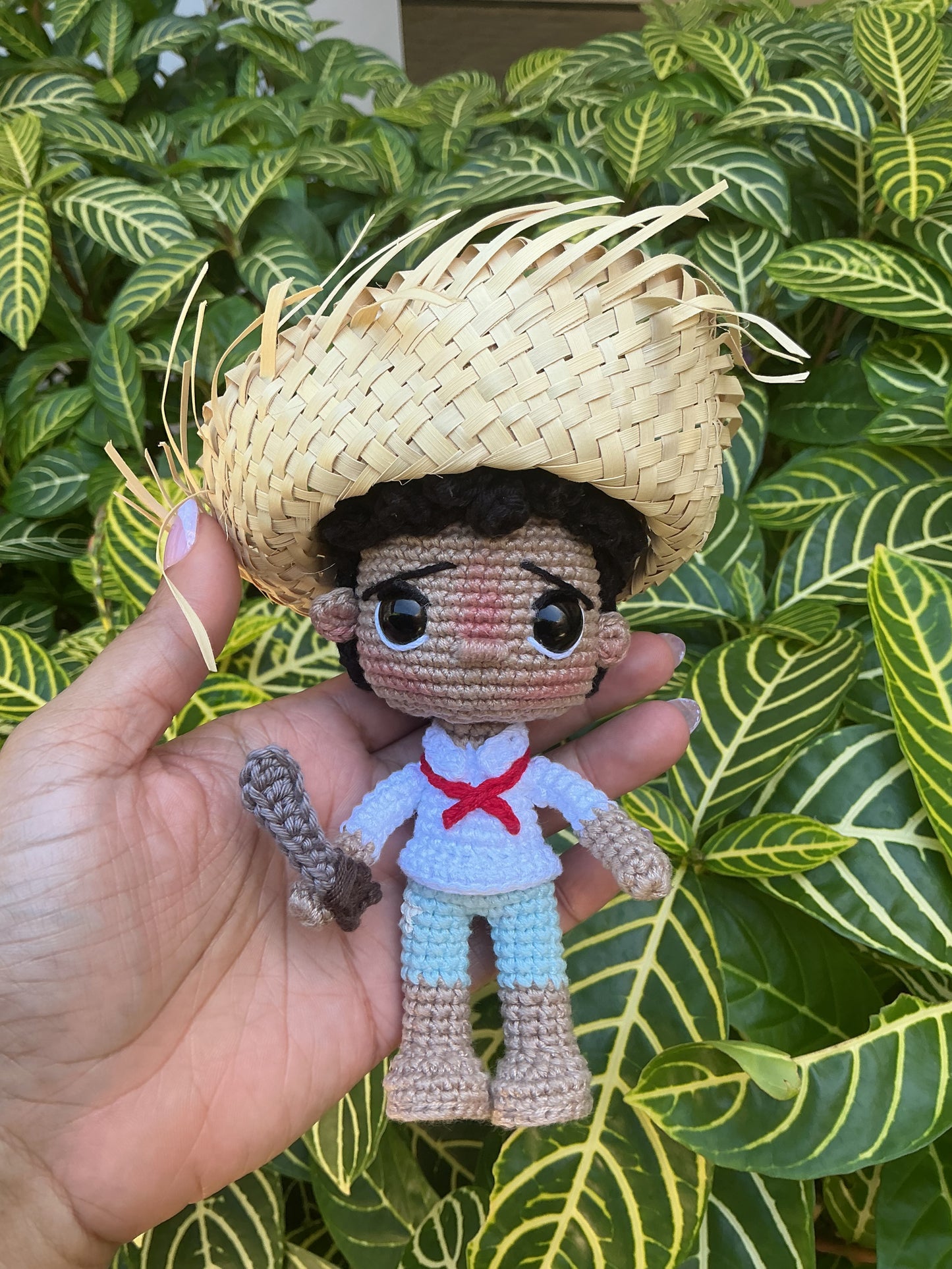 Pareja de Jíbaros en Crochet | Artesanía Puertorriqueña Hecha a Mano