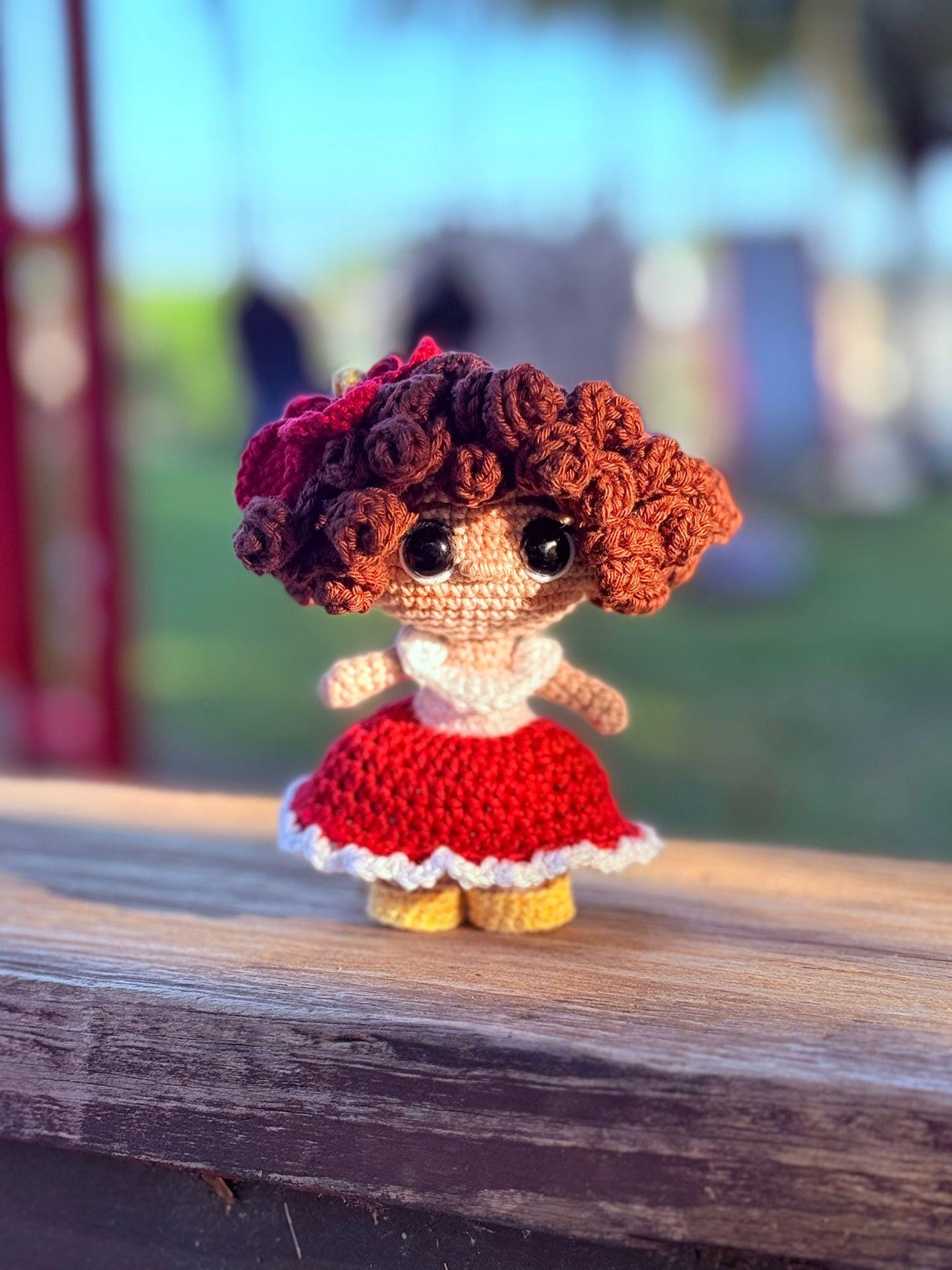 Jibara Puertorriqueña a crochet | Amigurumi Puerto Rico | Regalo Boricua