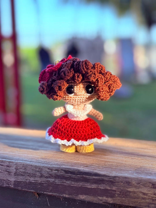 Jibara Puertorriqueña a crochet | Amigurumi Puerto Rico | Regalo Boricua