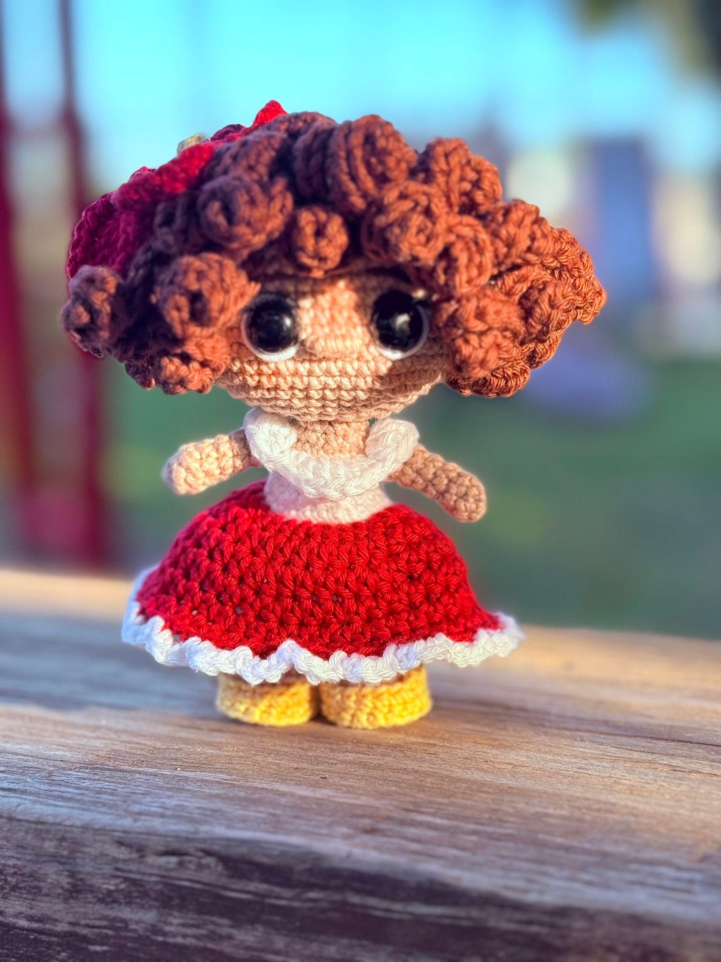 Jibara Puertorriqueña a crochet | Amigurumi Puerto Rico | Regalo Boricua