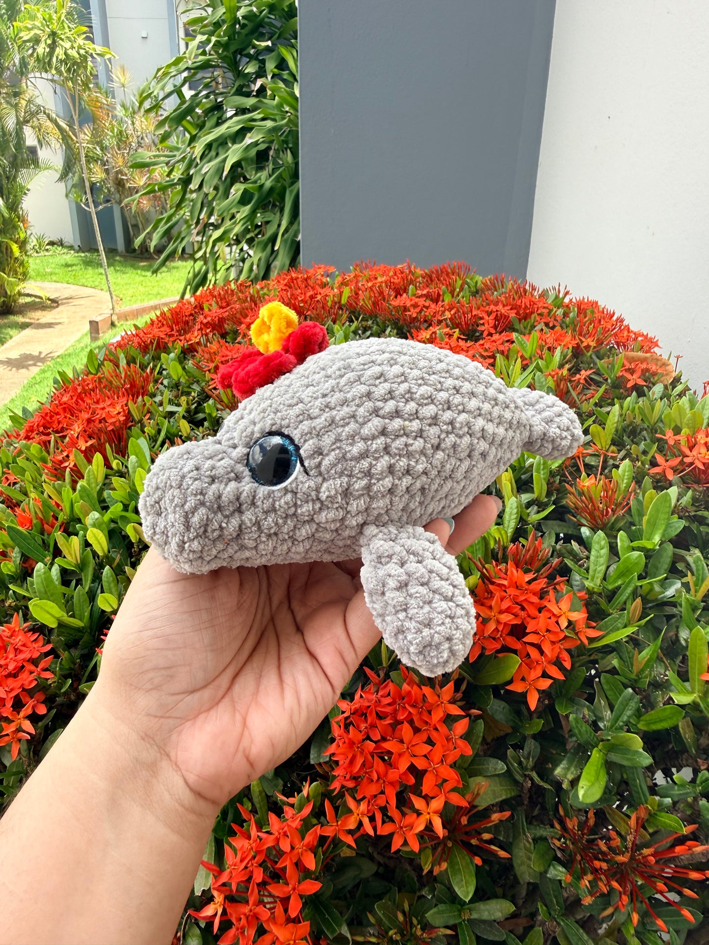 Peluche Manatí Amigurumi en Crochet | Manatí del Caribe Tejido