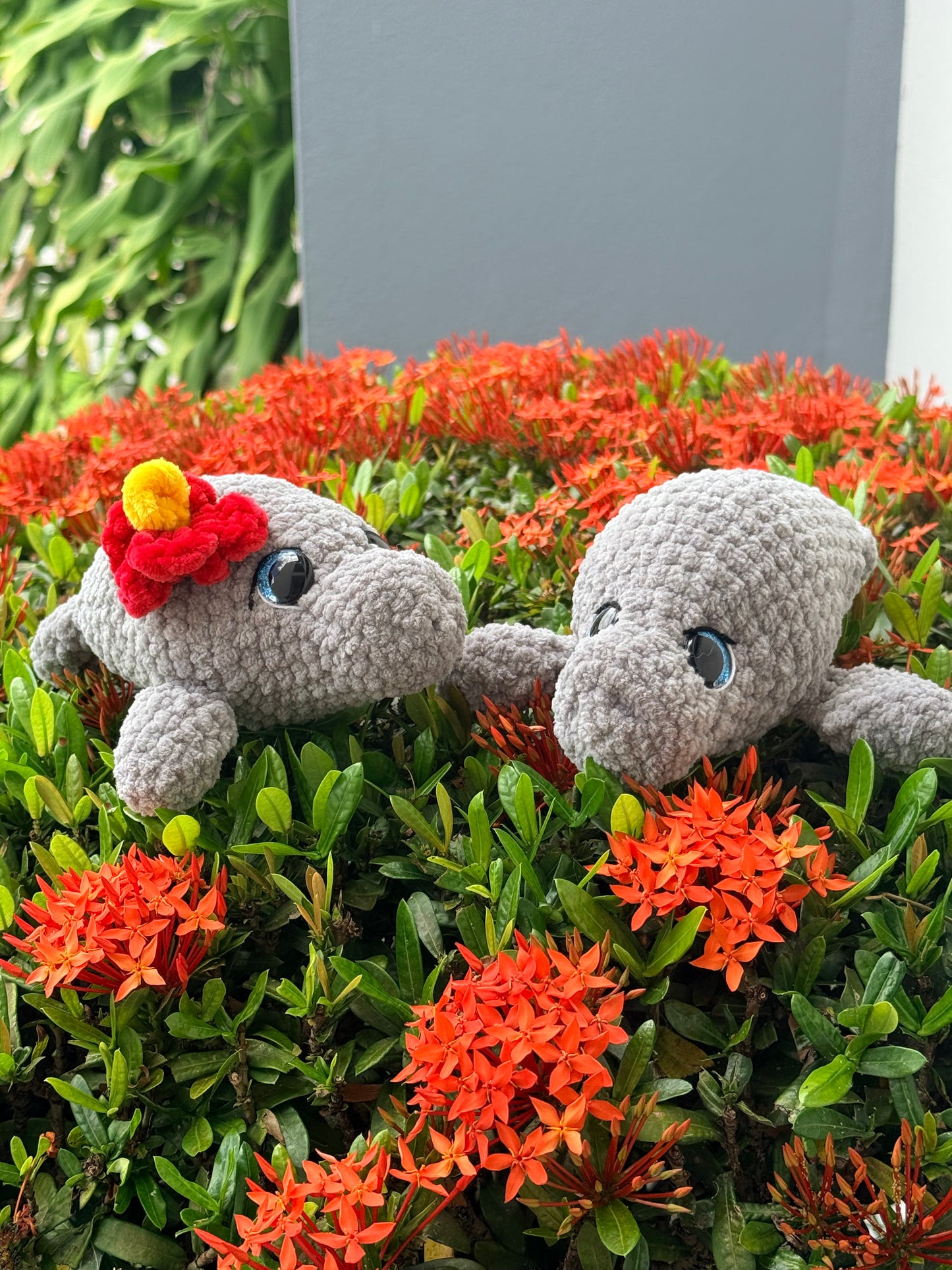 Peluche Manatí Amigurumi en Crochet | Manatí del Caribe Tejido